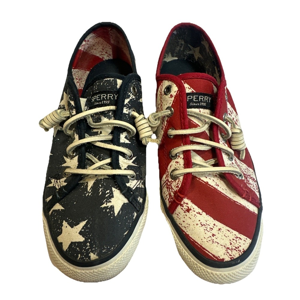 Women's Sperry Patriotic Shoes Size 6M C16-61790